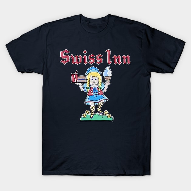 Swiss Inn Drive Inn T-Shirt by RetroZest